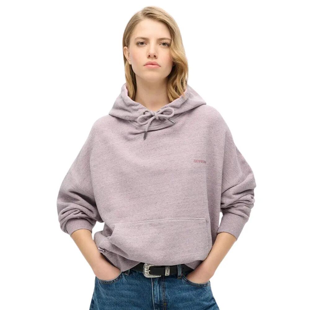 Sweatshirt à capuche surteint femme Superdry Logo Essential 2/6