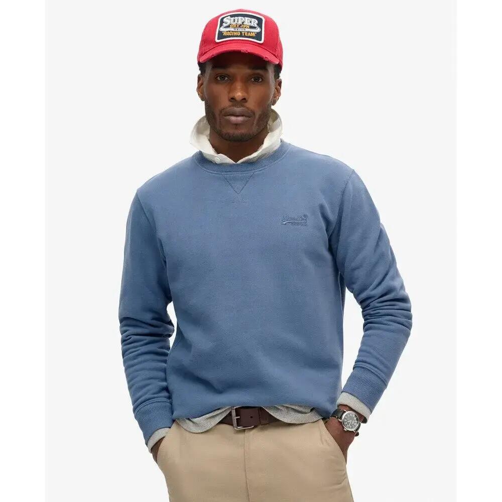 Rundhals-Sweatshirt mit Logo Superdry Essential 3/6
