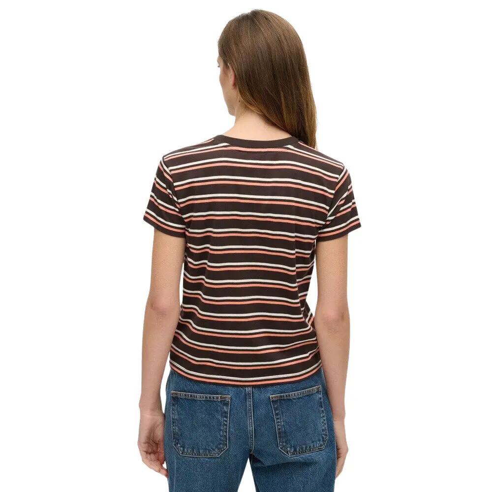 T-shirt ajusté à rayures femme Superdry Essential Logo 3/6