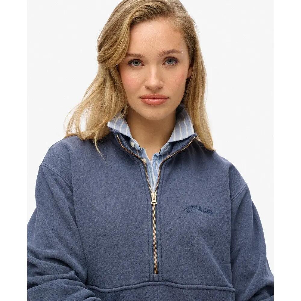 Sweatshirt oversize à col rond femme Superdry Athletic Essentials 4/4
