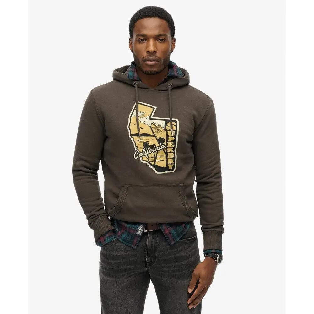 Felpa con cappuccio Superdry Vintage Travel 3/6