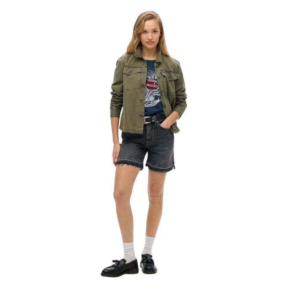 T-shirt décontracté fantaisie femme Superdry Varsity 3/4
