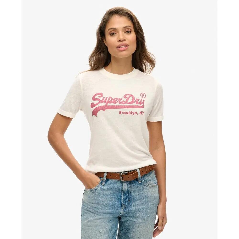 T-shirt avec logo fantaisie femme Superdry Vintage 2/6