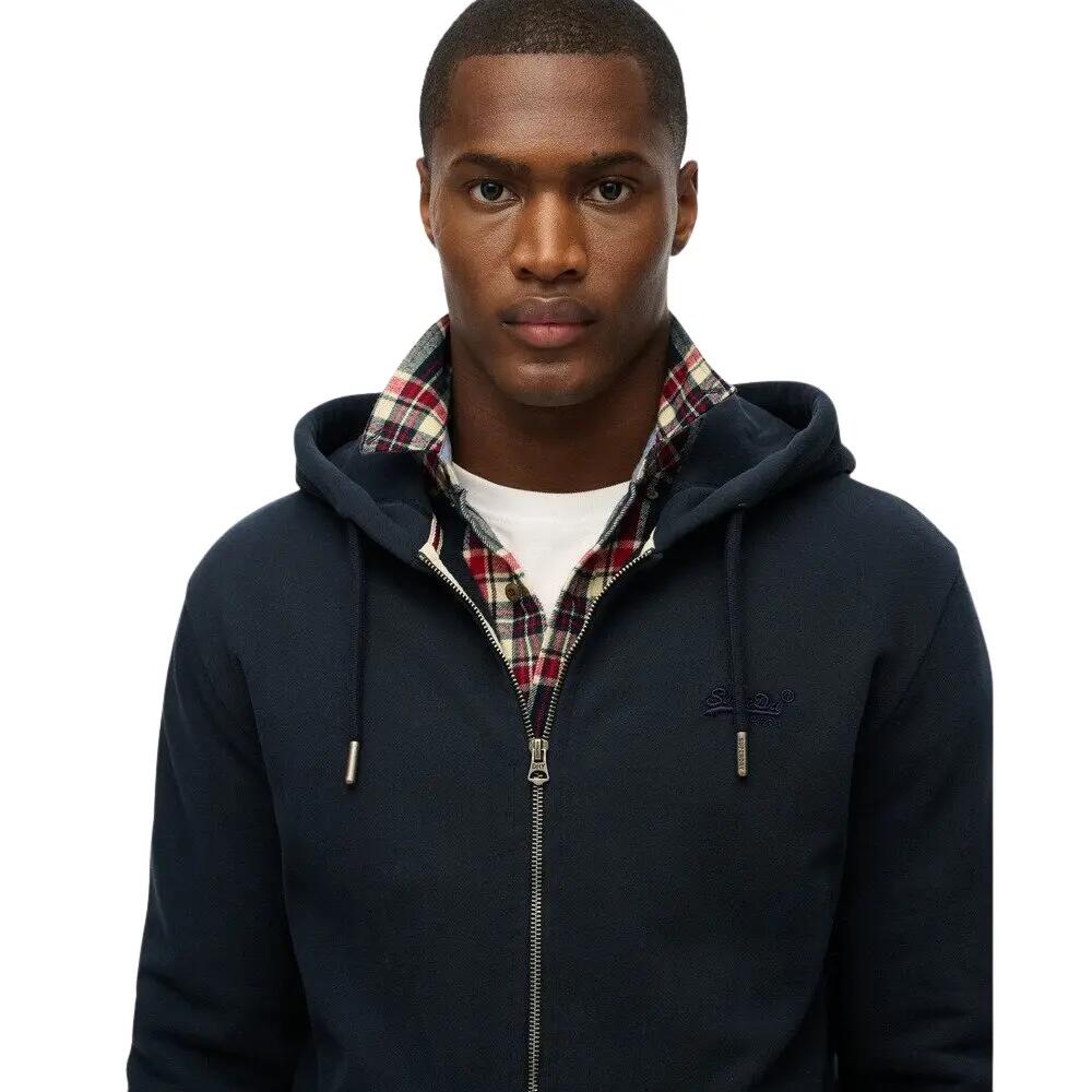 Bluza z kapturem i zamkiem błyskawicznym Superdry Essential Logo 5/5