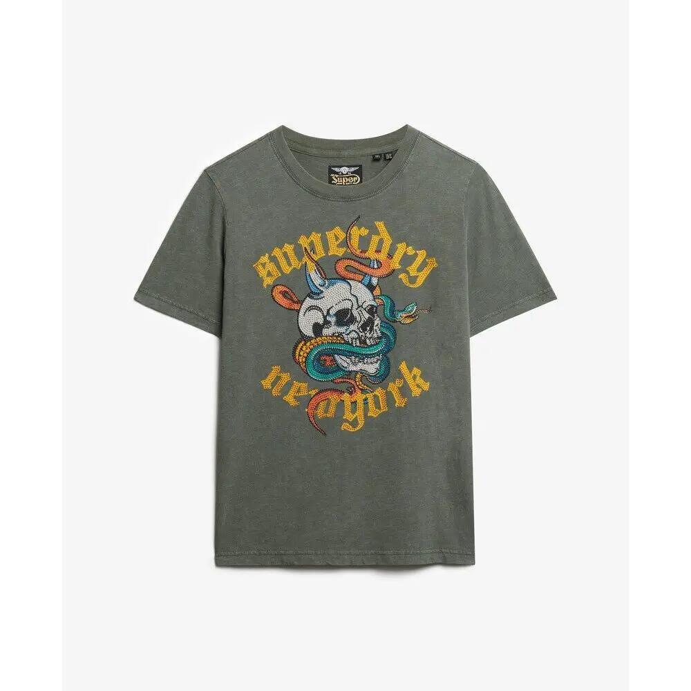Women's casual T-shirt Superdry Neo Trad Tattoo