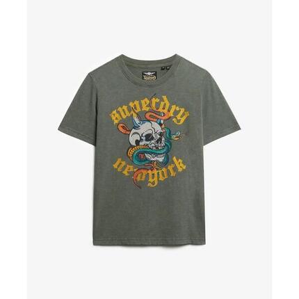 Lässiges T-Shirt, Damen Superdry Neo Trad Tattoo
