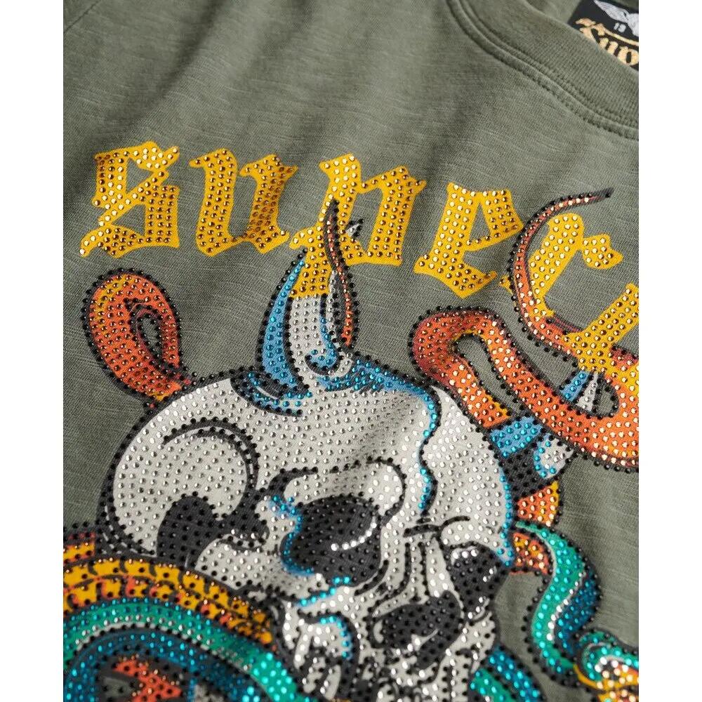 T-shirt décontracté femme Superdry Neo Trad Tattoo 6/6
