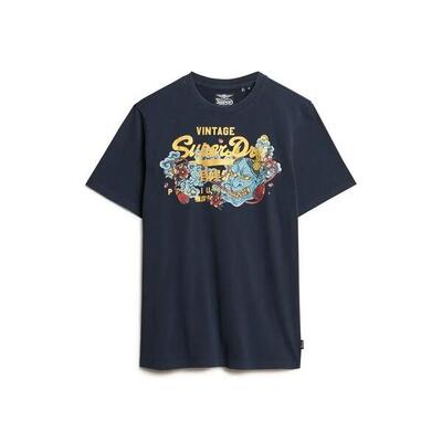 T-shirt met patroon superdry tokyo