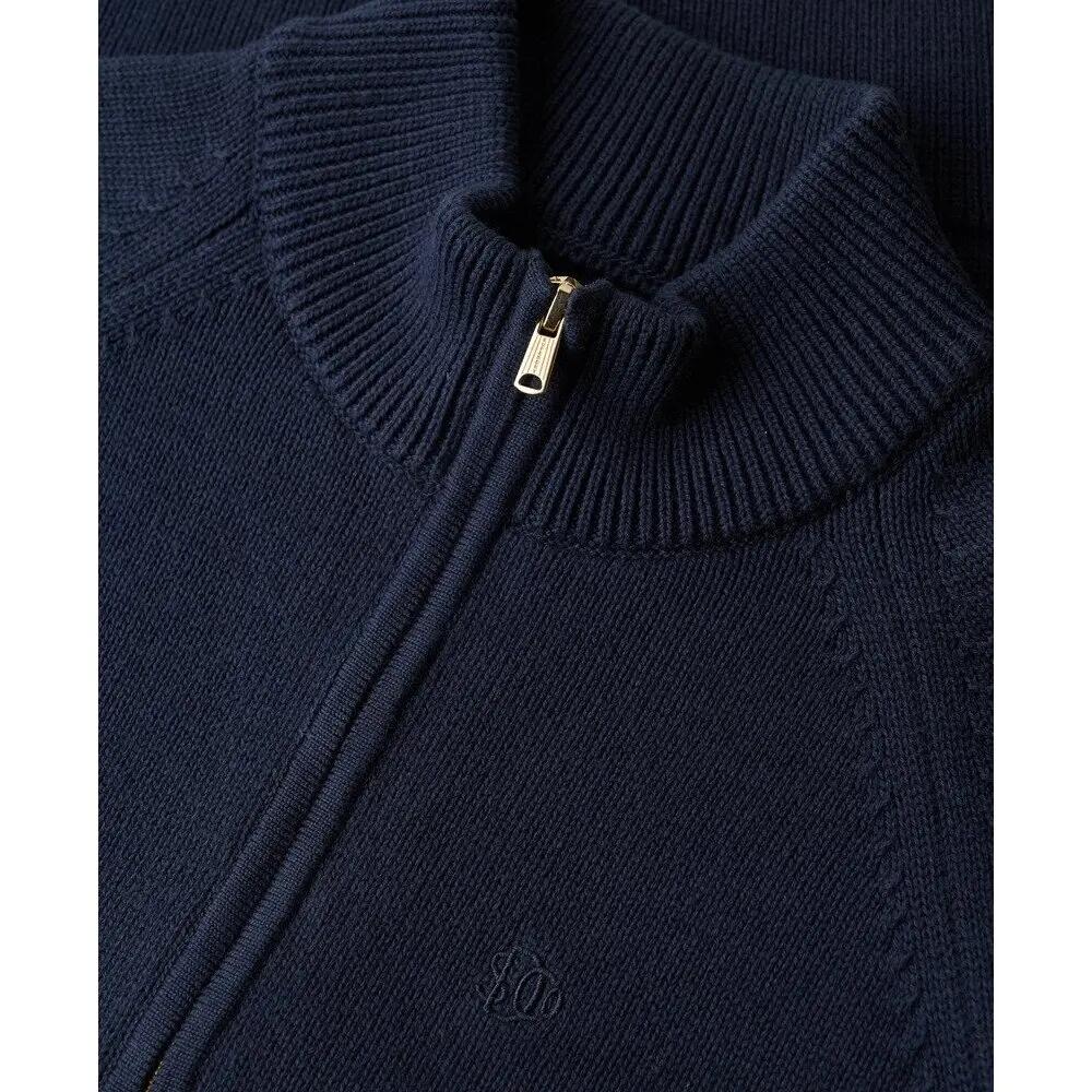 Klassischer Pulli mit Reißverschlusskragen aus Baumwolle für Frauen Superdry 5/5