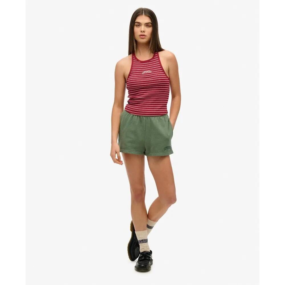 Débardeur rayé à dos nageur et logo femme Superdry Essential 2/5