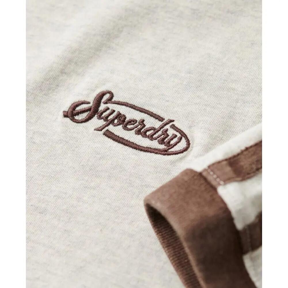 T-shirt retro a righe con logo Superdry Essential 3/3