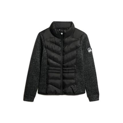Kurtka hybrydowa dzianinowa damska Superdry Storm