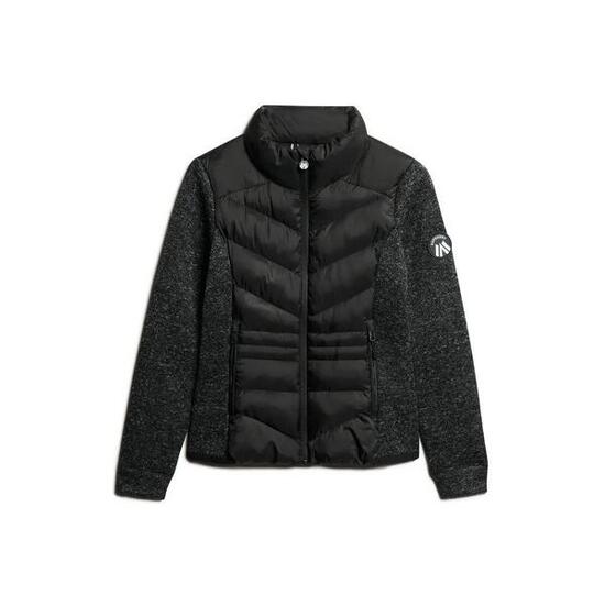 Kurtka hybrydowa dzianinowa damska Superdry Storm