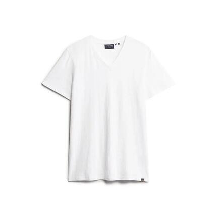 T-shirt flammé et col en V Superdry