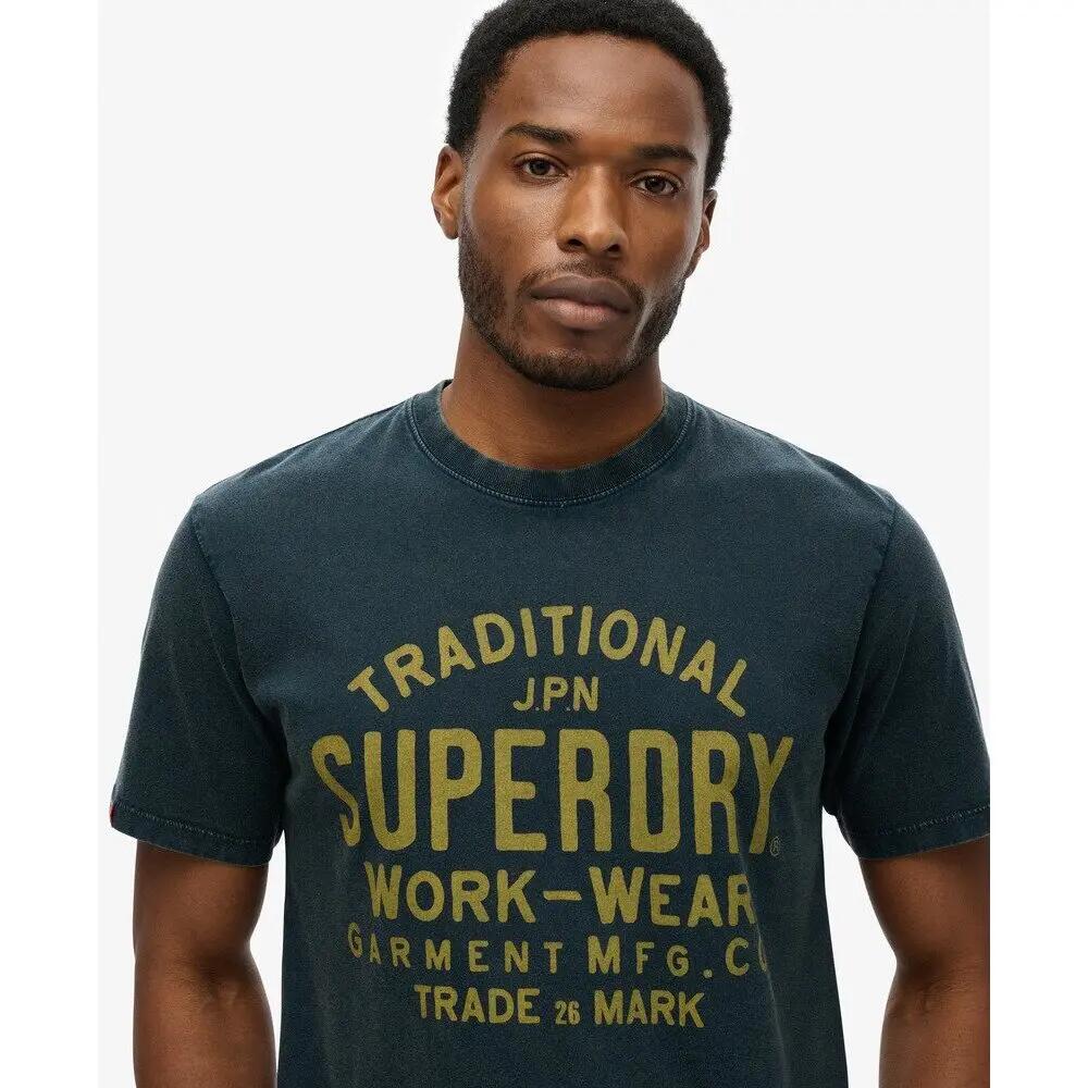 T-Shirt Superdry Machined Goods Workwear 5/6