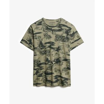 Bedrukt t-shirt superdry classic essential