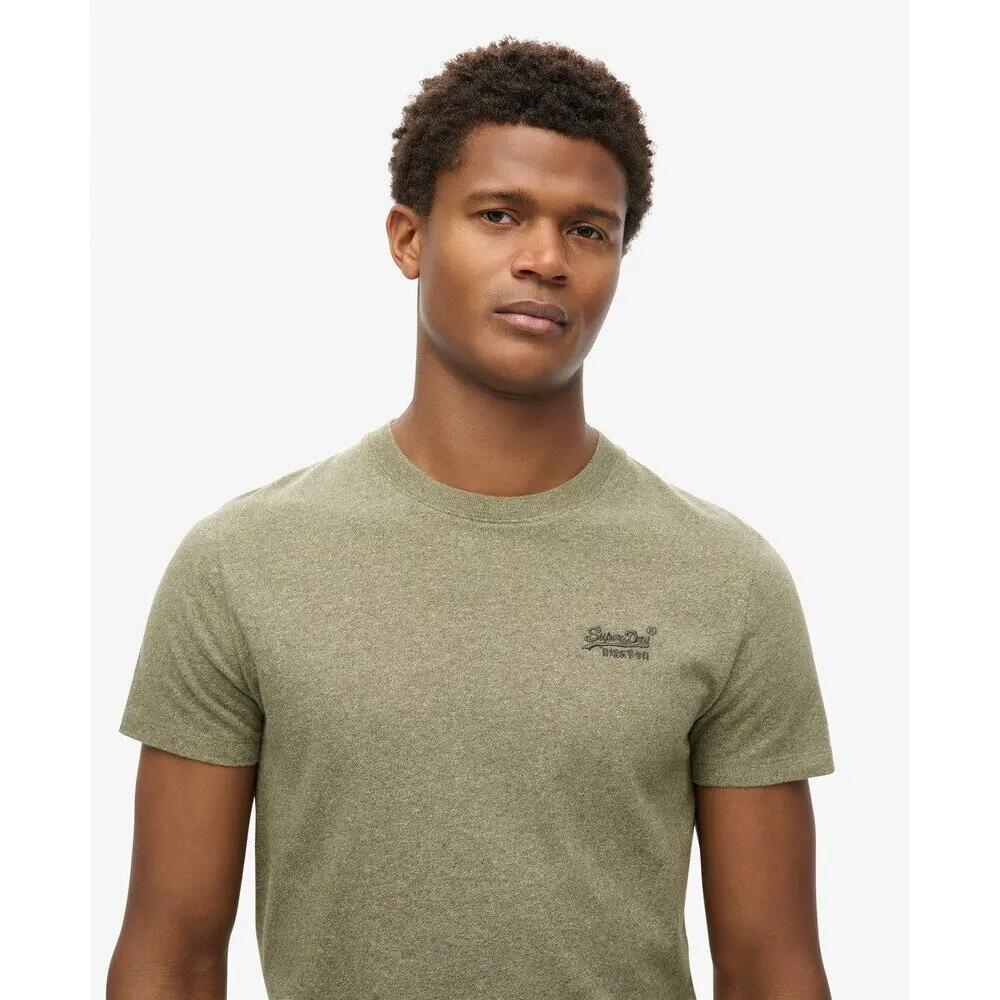 T-shirt Vert Homme Superdry Vintage Logo - M 5/7