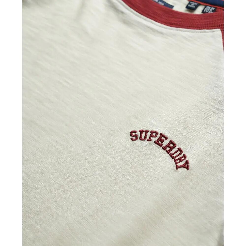 T-shirt en coton bio à manches raglan et à logo femme Superdry Essential 5/5