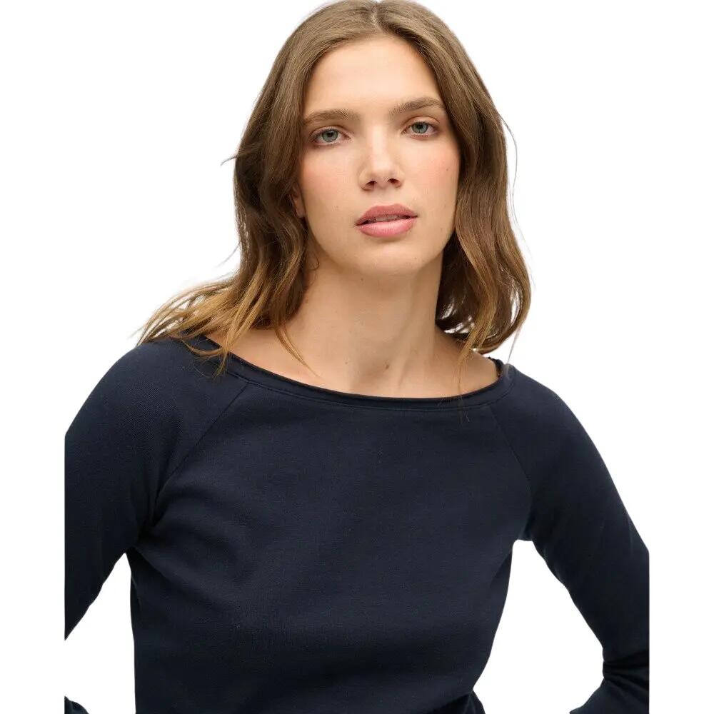 T-shirt manches longues à épaules dénudées femme Superdry Bardot 5/6