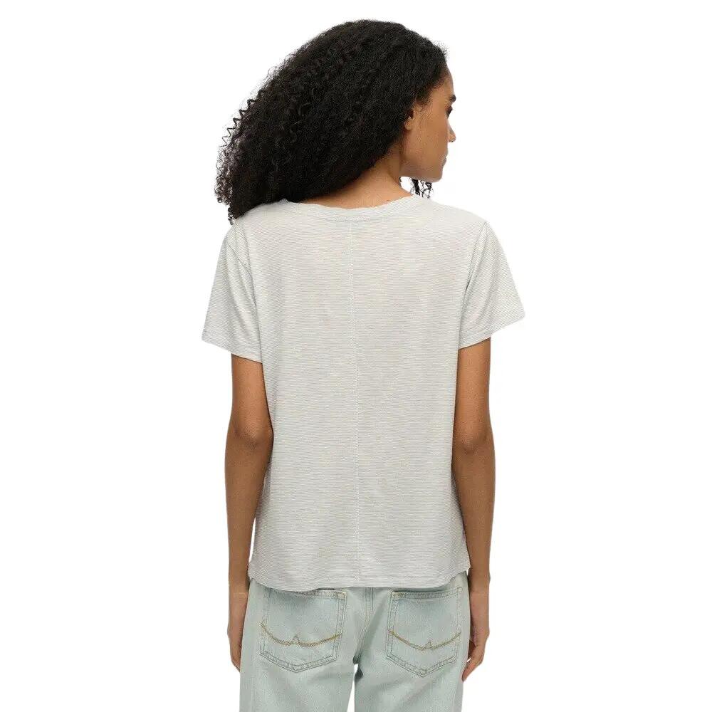 T-shirt Gris Clair Femme Superdry Studios 4/6