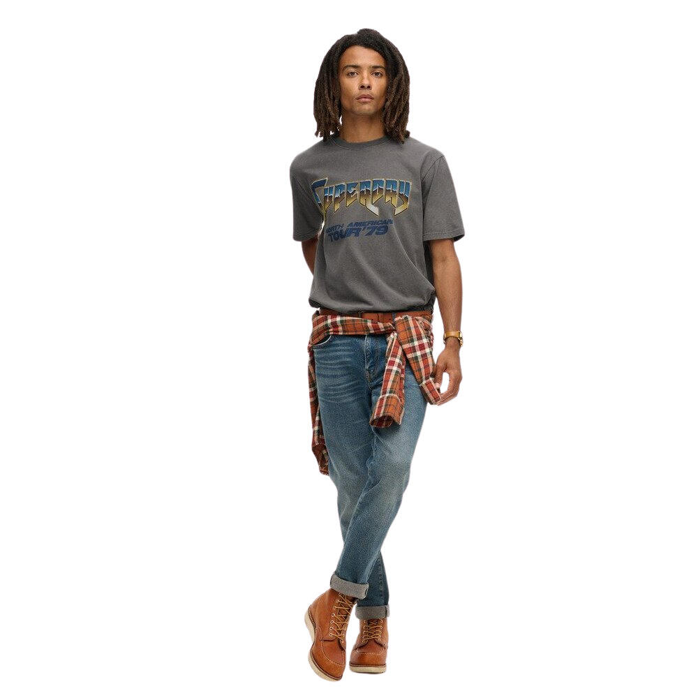 T-Shirt Superdry 70s Rock Graphic Band 3/6
