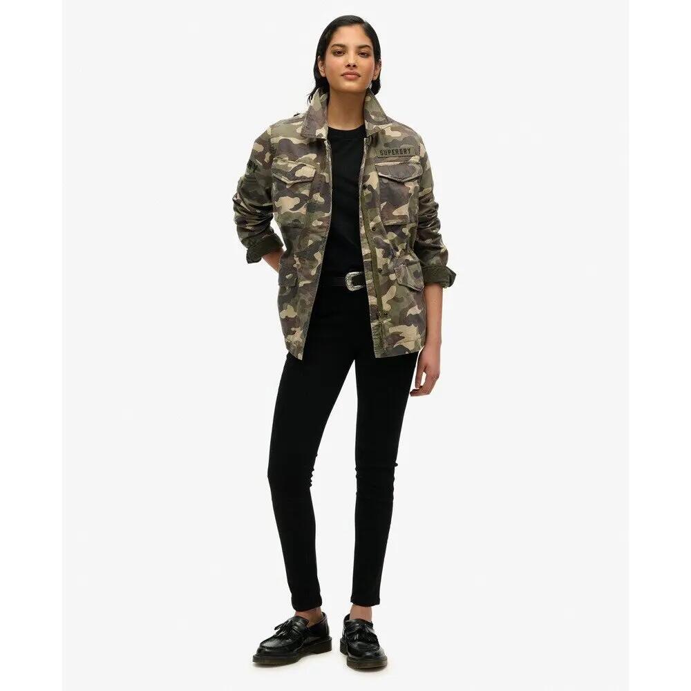 Veste militaire femme Superdry M65 Fantaisie 2/5
