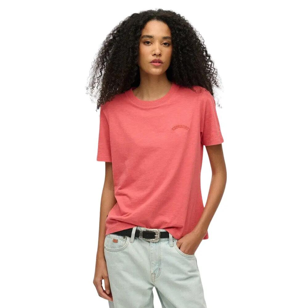 T-shirt délavé à logo femme Superdry Essential 2/6