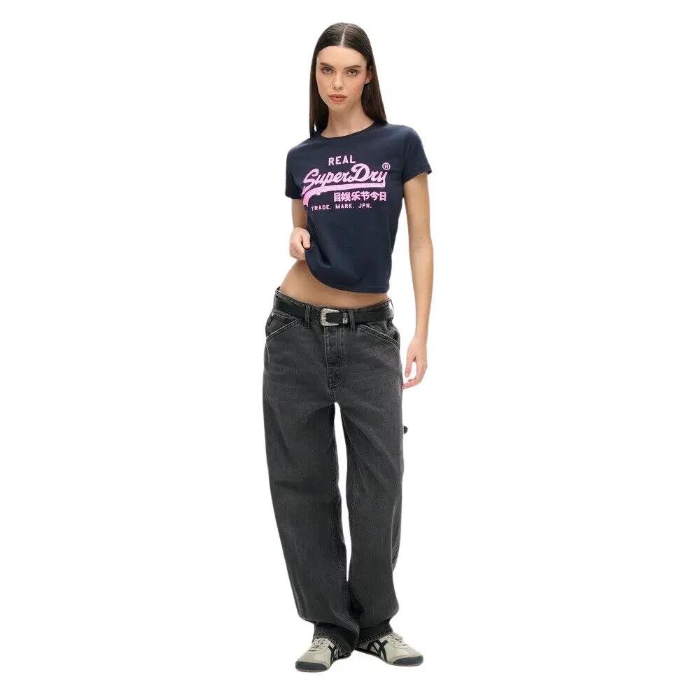 T-shirt donna slim-fit fluorescente Superdry 2/7