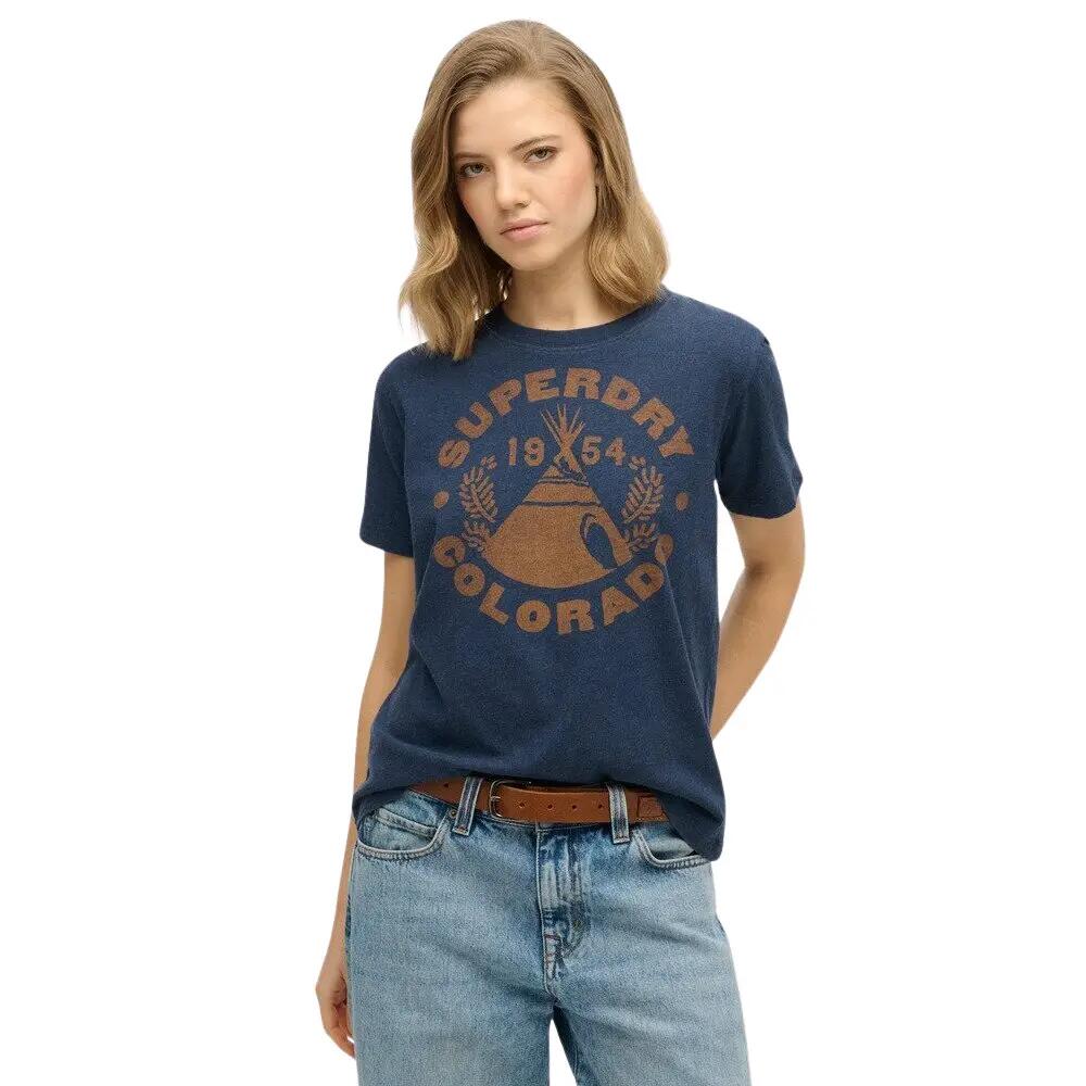Lässiges Baumwoll-T-Shirt Lo-fi Outdoor Mono 2/6