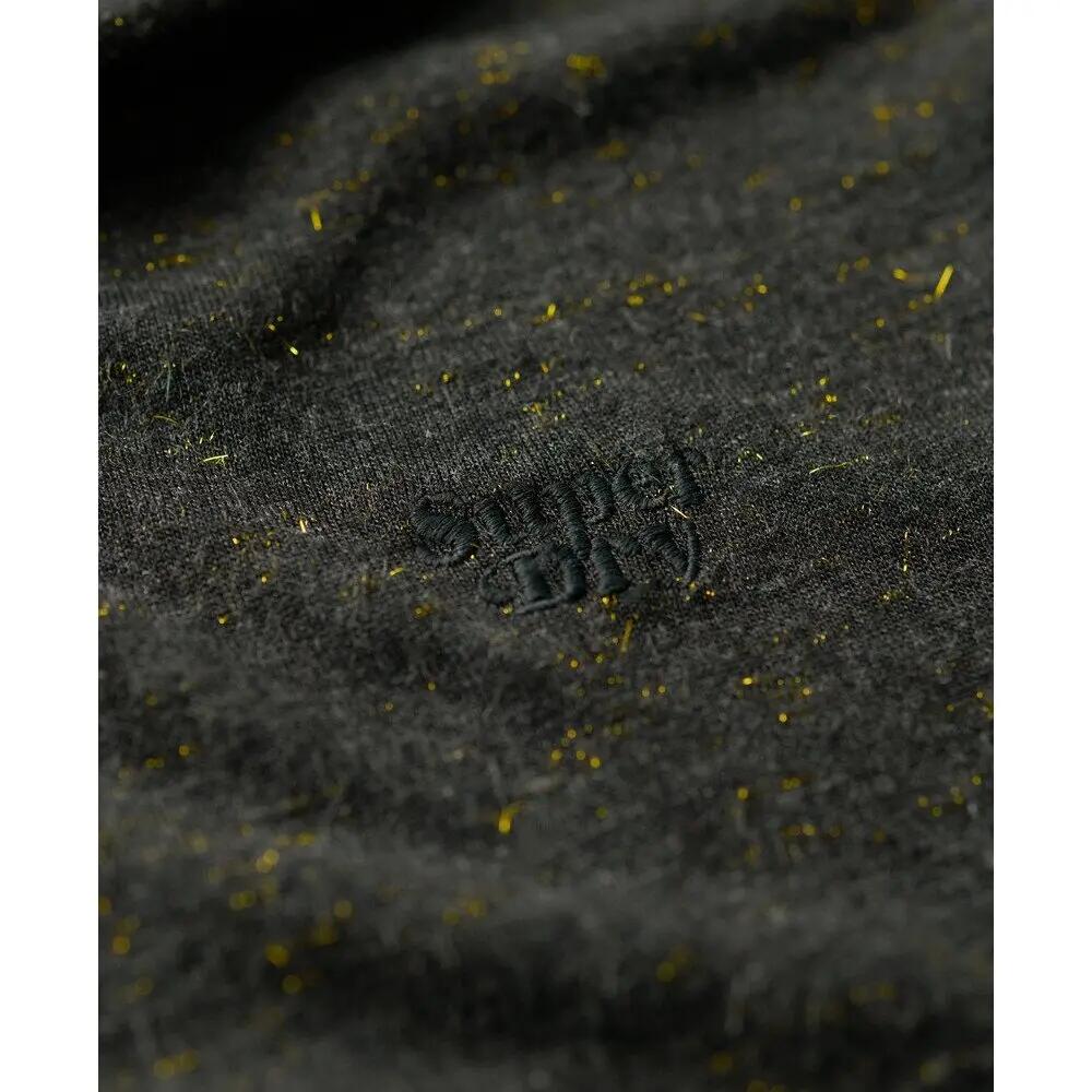 T-shirt flammé à col V et texte brodé femme Superdry Studio 5/5