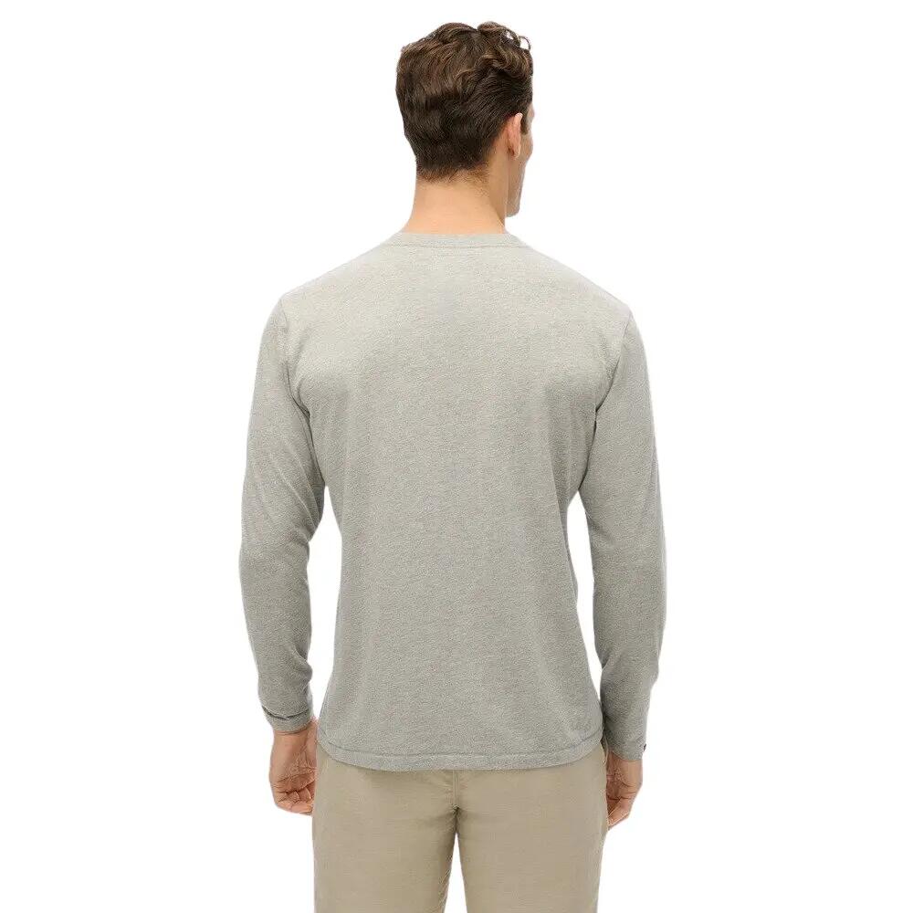 T-Shirt Uomo Maniche Lunghe Superdry Athletic Grigio 4/6