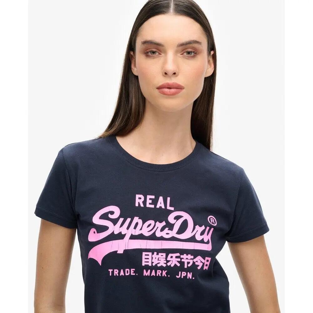 T-shirt donna slim-fit fluorescente Superdry 5/7