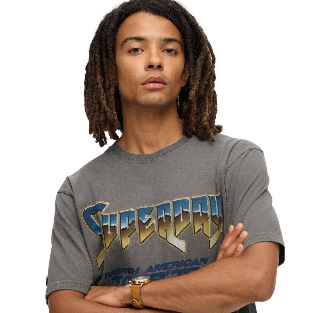 T-Shirt Superdry 70s Rock Graphic Band 5/6