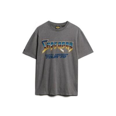 T-shirt superdry 70s rock graphic band