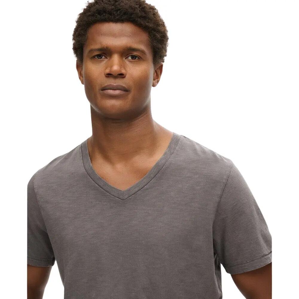 Geribbelde T-shirt met V-hals Superdry 5/7