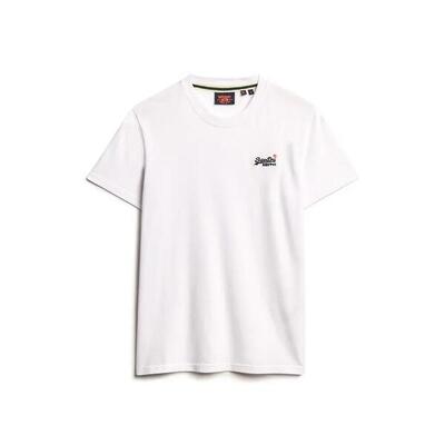 Geborduurd t-shirt superdry essential