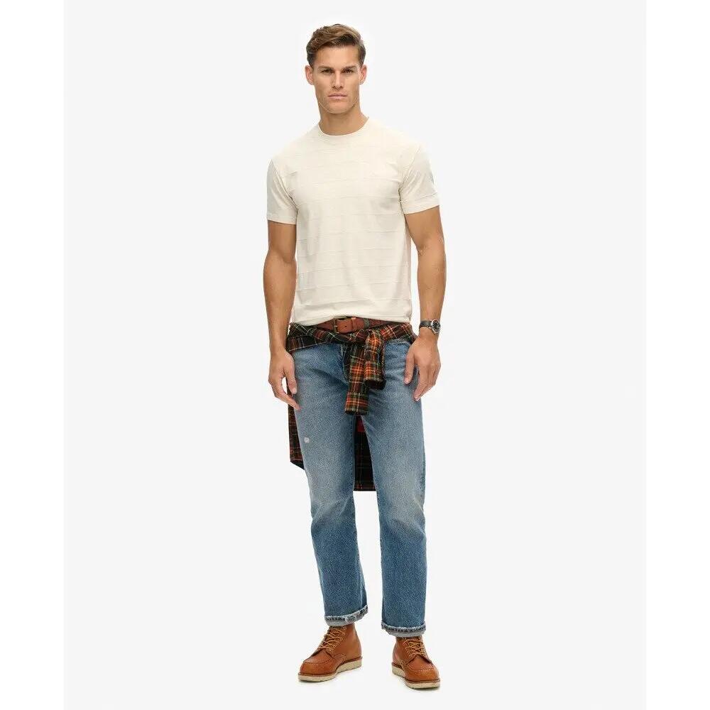 T-shirt texturé en coton bio Superdry Vintage 2/7