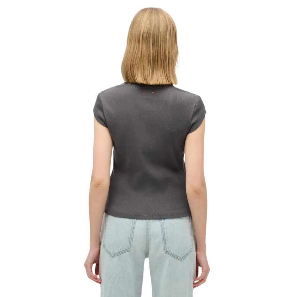 T-shirt col V avec liseré en dentelle femme Superdry Athletic Essentials 4/6