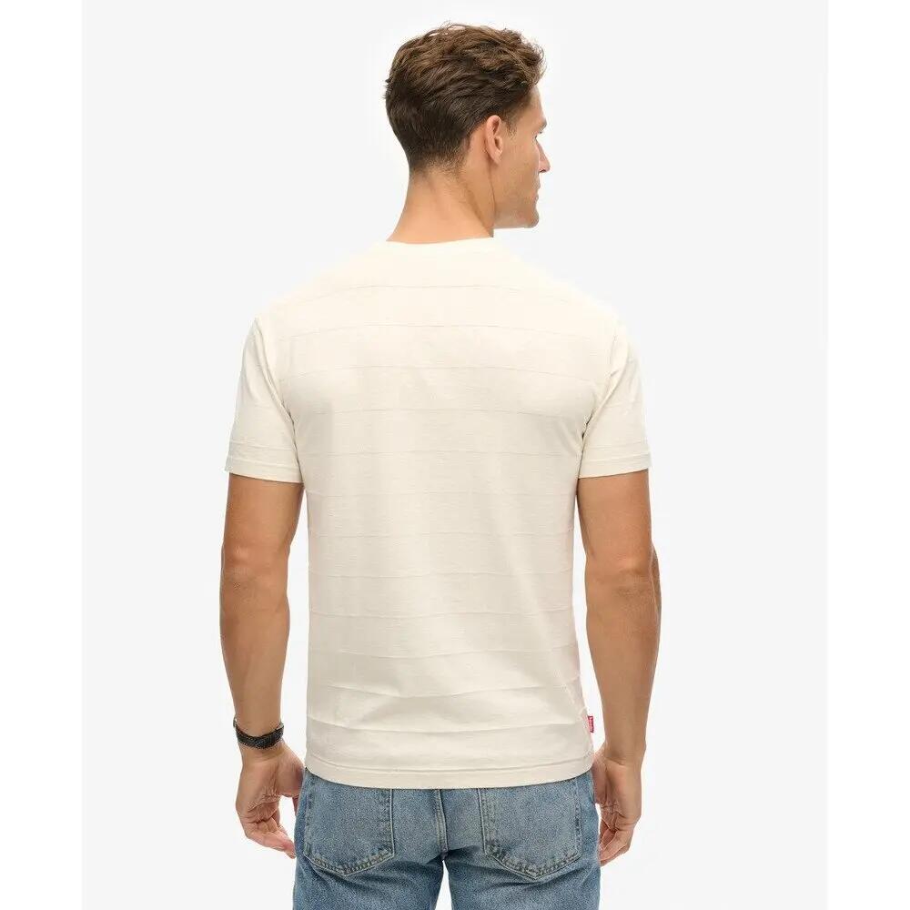 T-shirt texturé en coton bio Superdry Vintage 4/7