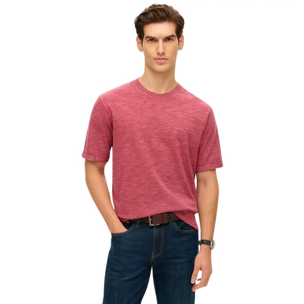 T-shirt tinto di fiamma mélange Superdry 2/5