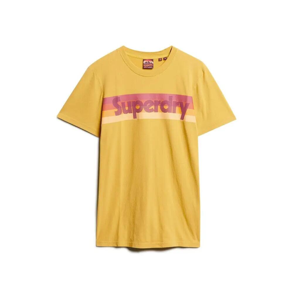 T-shirt rétro rayé à logo Superdry 1/6