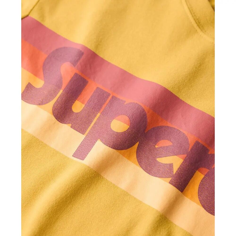 T-shirt rétro rayé à logo Superdry 6/6