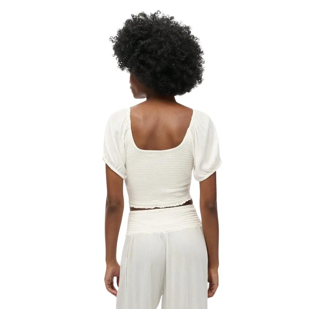 T-shirt tissé smocké femme Superdry 5/6