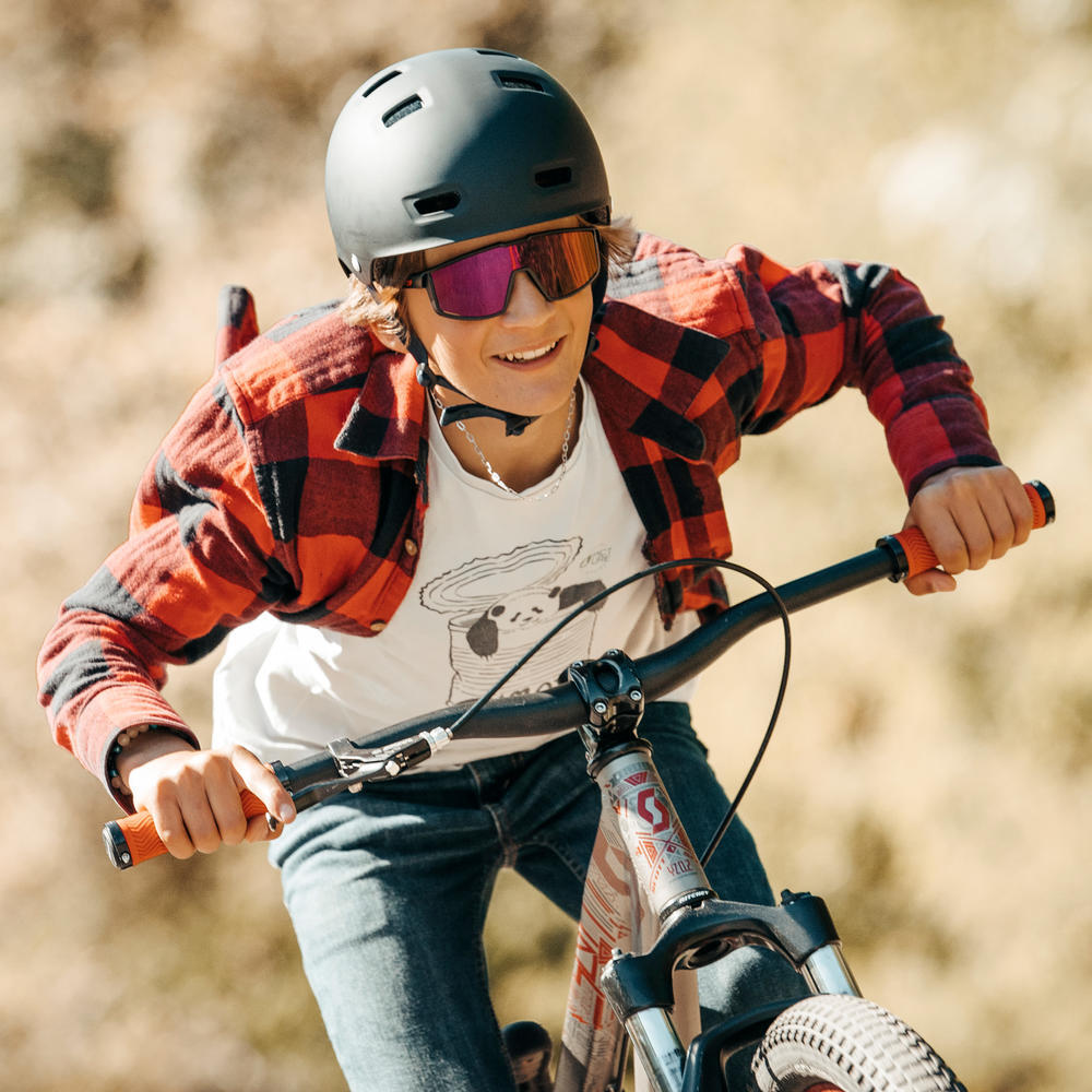 Occhiali Da Sole Bambini Polarizzati UV400 – Sportivi Con Corda Per Ciclismo E Running, 6-15 Anni - copertina