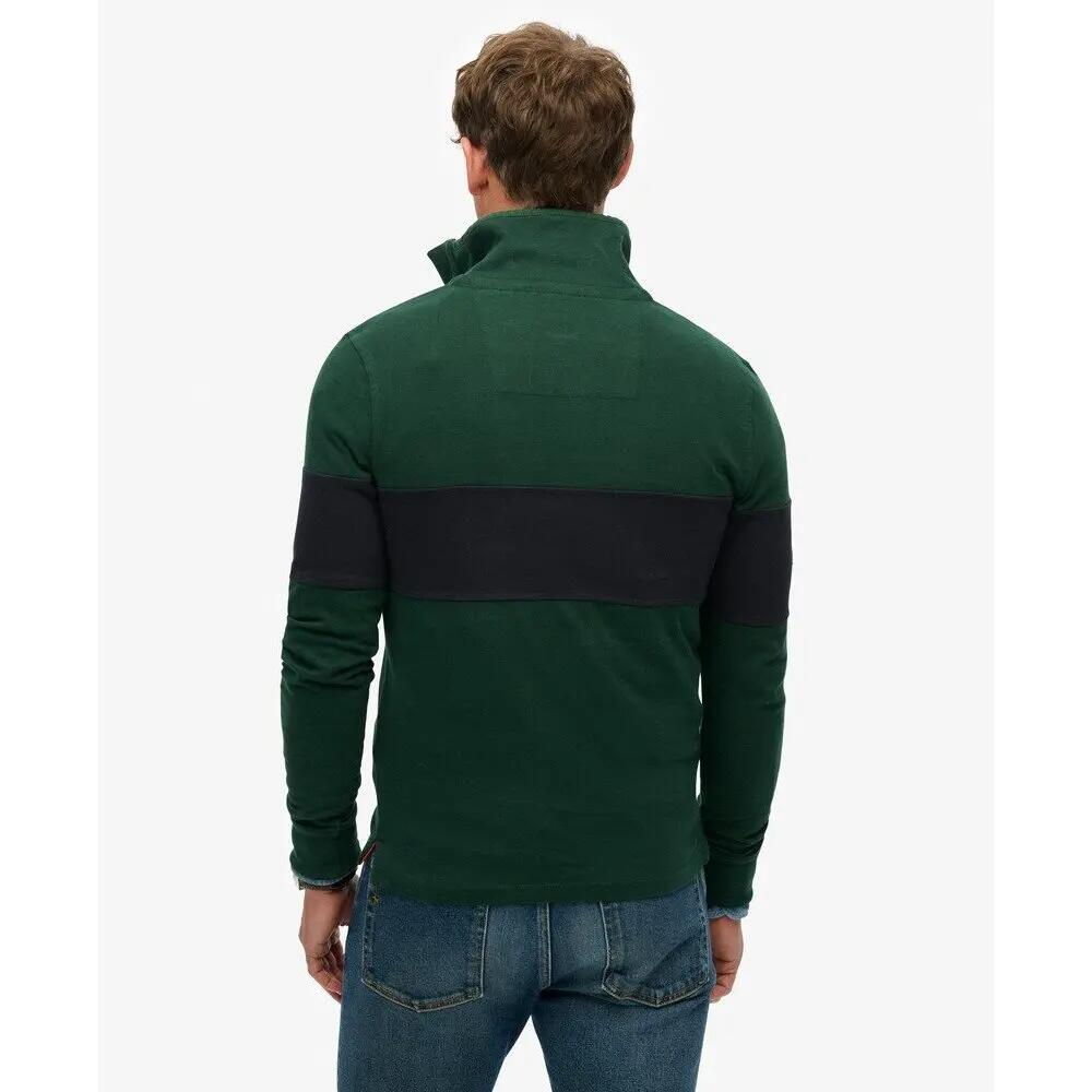 Sudadera clásica con cuello de tipo tunecino Superdry 3/4