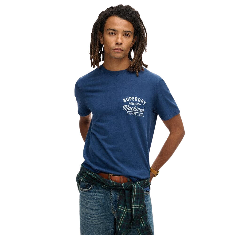 T-Shirt mit Brustmotiv Superdry Copper Label 2/7