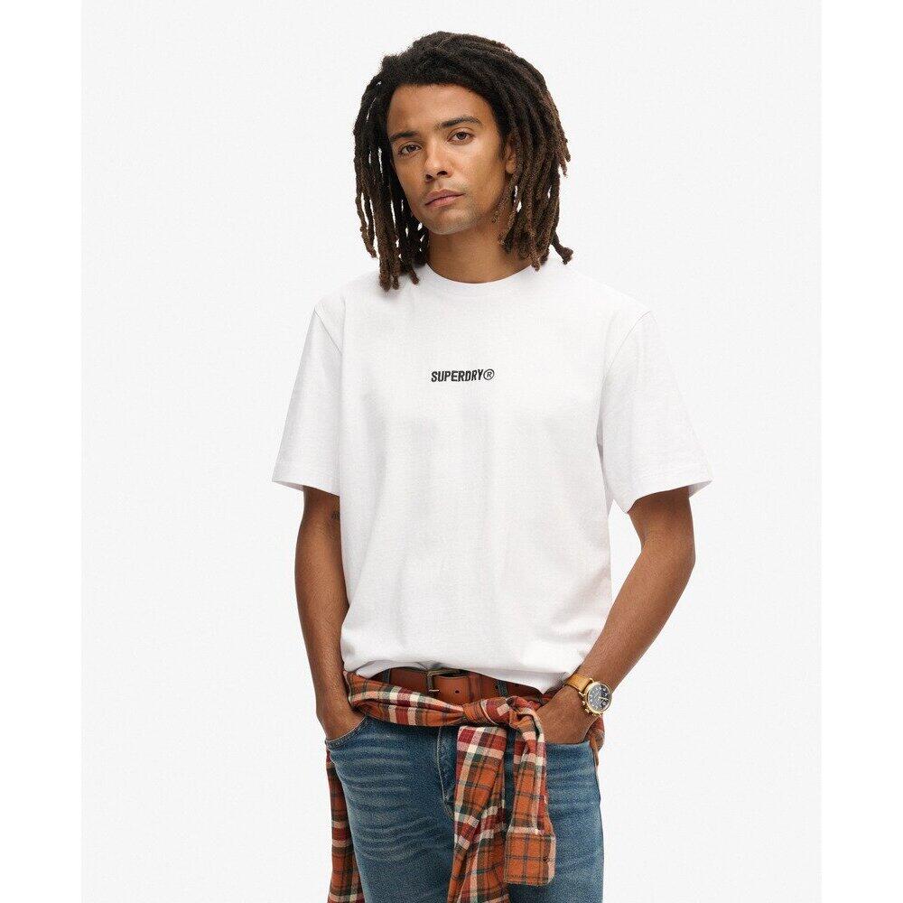 T-shirt ample Superdry Micro Logo Graphic 3/6