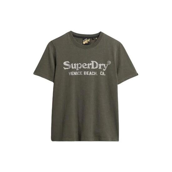 Camiseta metálica casual mujer Superdry Venue