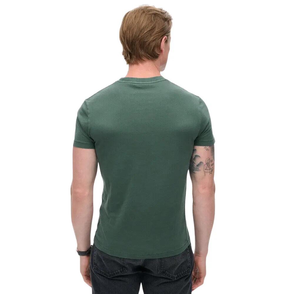T-shirt desbotado com bolso Superdry Essential 4/6