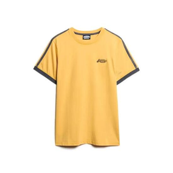Retro gestreept T-shirt met logo Superdry Essential